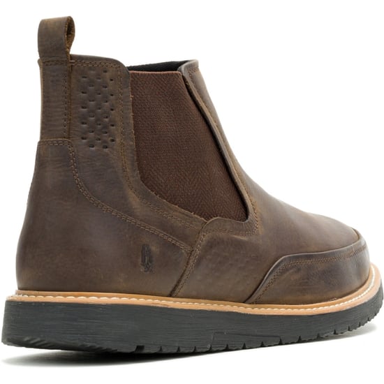 Hush Puppies Jenson Leder Herrenbraune Stiefel - Image 2