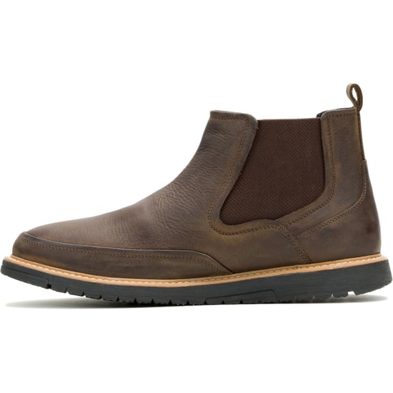 Hush Puppies Jenson Leder Herrenbraune Stiefel - Image 5