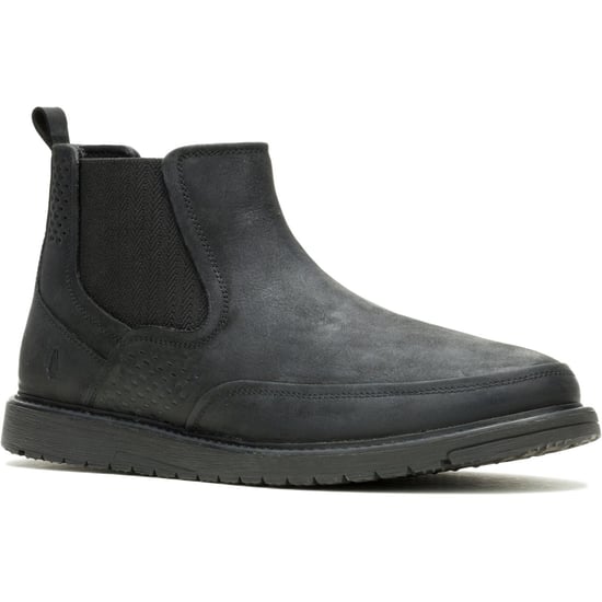 Hush Puppies Jenson Leder Herren Schwarz Stiefel - Image 1