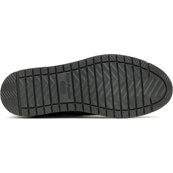 Hush Puppies Jenson Leder Herren Schwarz Stiefel - Image 3
