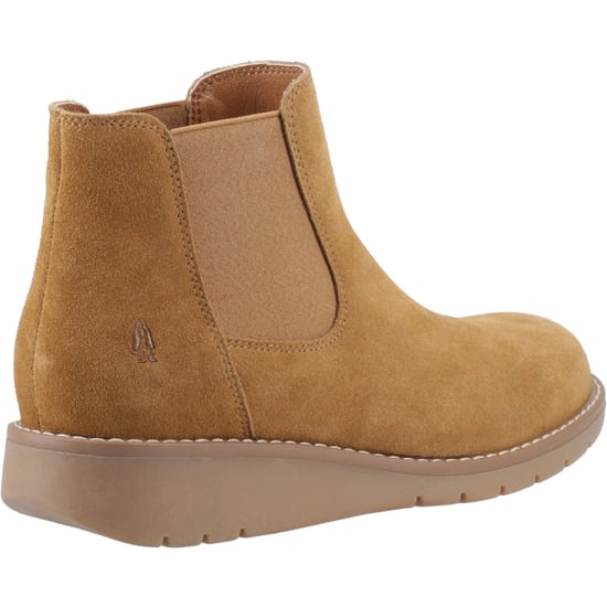 Hush Puppies Leonie Wildleder Damen Tan Flache Chelsea Stiefel - Image 2