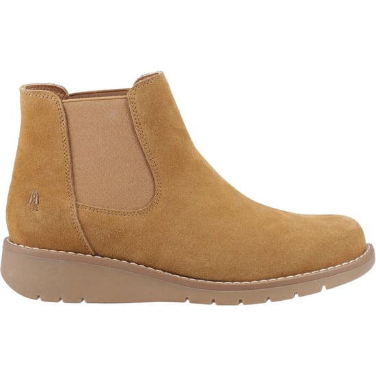 Hush Puppies Leonie Wildleder Damen Tan Flache Chelsea Stiefel - Image 5