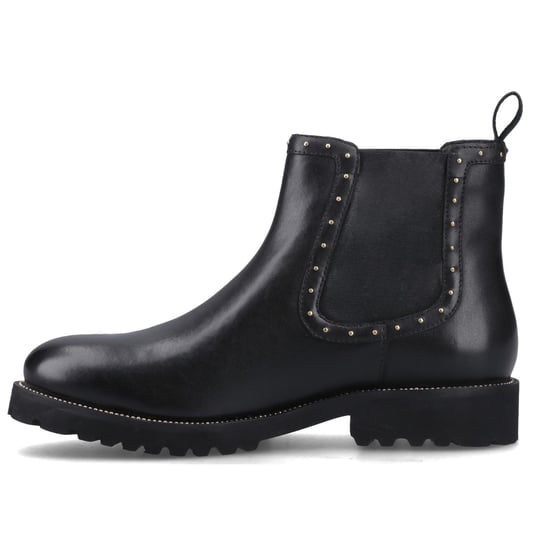 Hush Puppies Gwyneth Damen Chelsea Stiefel aus schwarzem Leder - Image 4