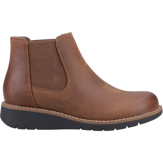Hush Puppies Leonie Damen Chelsea Stiefel aus braunem Leder - Image 5