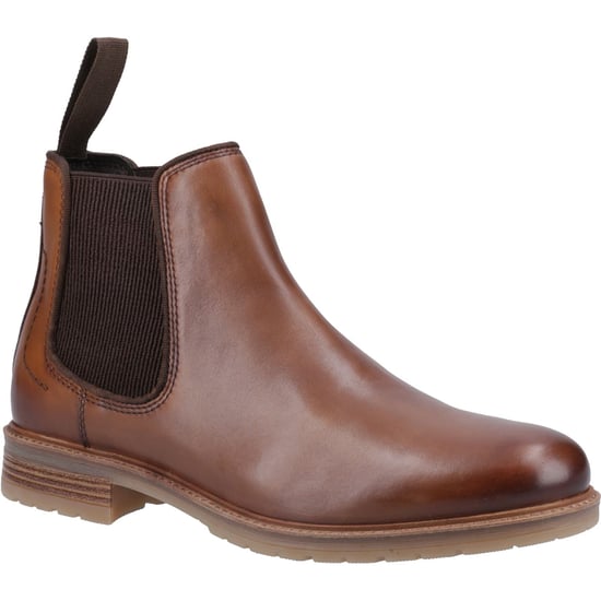 Hush Puppies Russell Leder Herren Tan Stiefel - Image 1