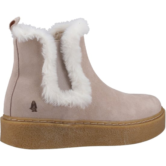 Hush Puppies Bella Damen Chelsea Stiefeletten in Nude aus Wildleder - Image 2