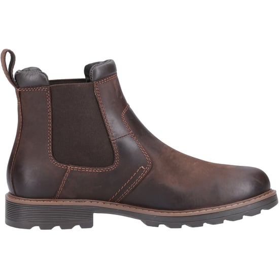 Cotswold Leafield Leder Herrenbraune Stiefel - Image 4