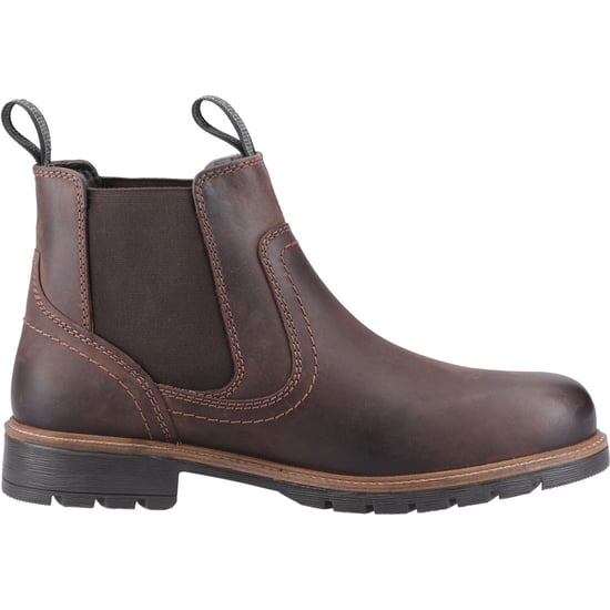 Cotswold Chipping Leder Herren Stiefel Braun - Image 4