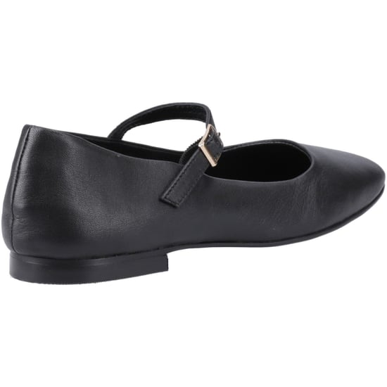 Hush Puppies Pasha Damen Schwarze Lederschuhe - Image 2