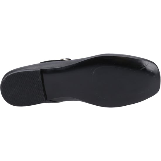 Hush Puppies Pasha Damen Schwarze Lederschuhe - Image 3