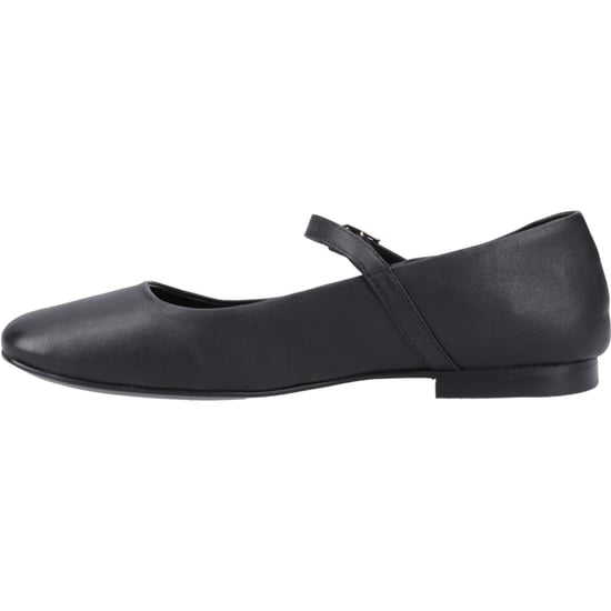Hush Puppies Pasha Damen Schwarze Lederschuhe - Image 4