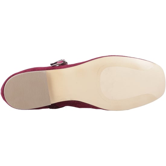 Hush Puppies Pasha Samt Damen Bordeaux Schuhe - Image 3
