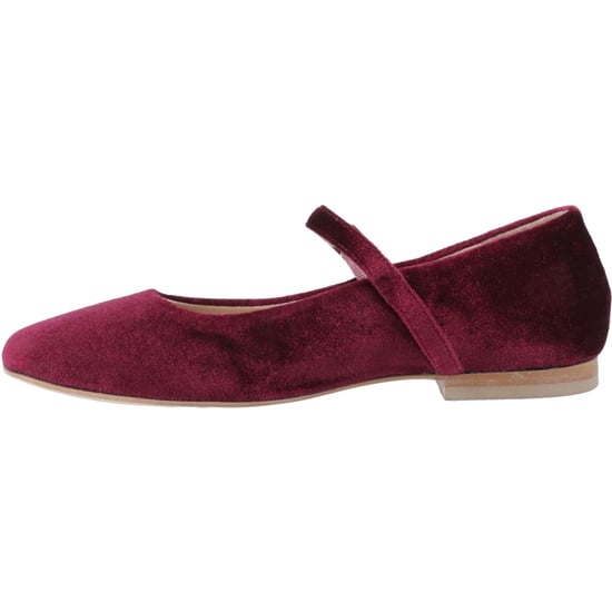 Hush Puppies Pasha Samt Damen Bordeaux Schuhe - Image 4