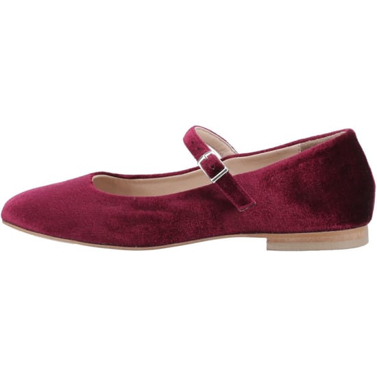 Hush Puppies Pasha Samt Damen Bordeaux Schuhe - Image 5