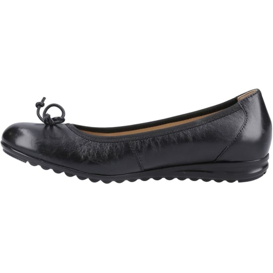 Hush Puppies Lucille Damen Ballerinas aus schwarzem Leder - Image 4
