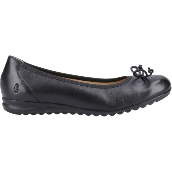 Hush Puppies Lucille Damen Ballerinas aus schwarzem Leder - Image 5