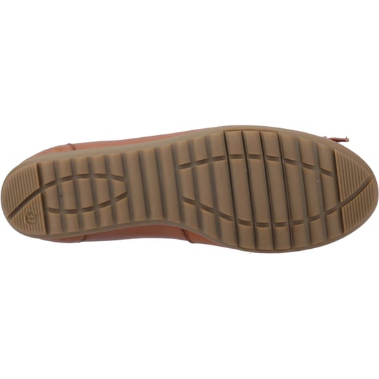Hush Puppies Lucille Damen Flache Schuhe aus Leder in Tan - Image 3