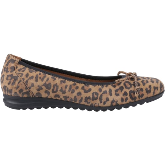 Hush Puppies Lucille Damen Loafers aus Leder mit Leopardenmuster - Image 5