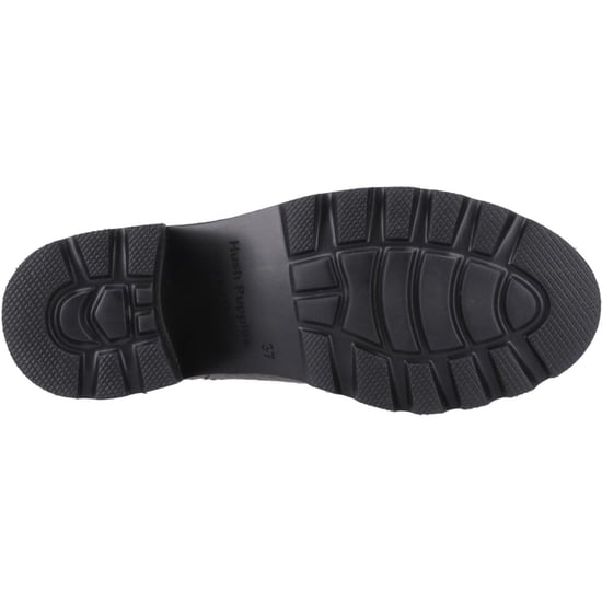 Hush Puppies Gaia Damen Chelsea Stiefeletten aus grauem Leder mit Absatz - Image 3