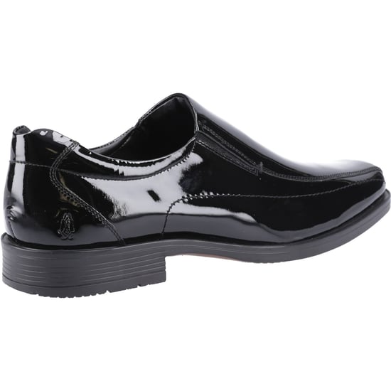Hush Puppies Brody Herren Slip-On Schuhe aus schwarzem Leder - Image 2
