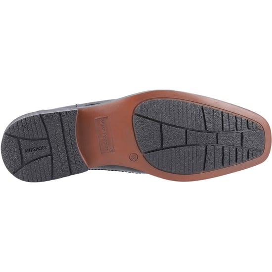 Hush Puppies Brody Herren Slip-On Schuhe aus schwarzem Leder - Image 3