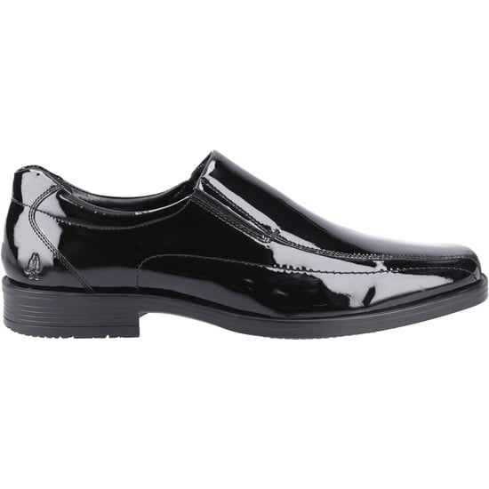 Hush Puppies Brody Herren Slip-On Schuhe aus schwarzem Leder - Image 5
