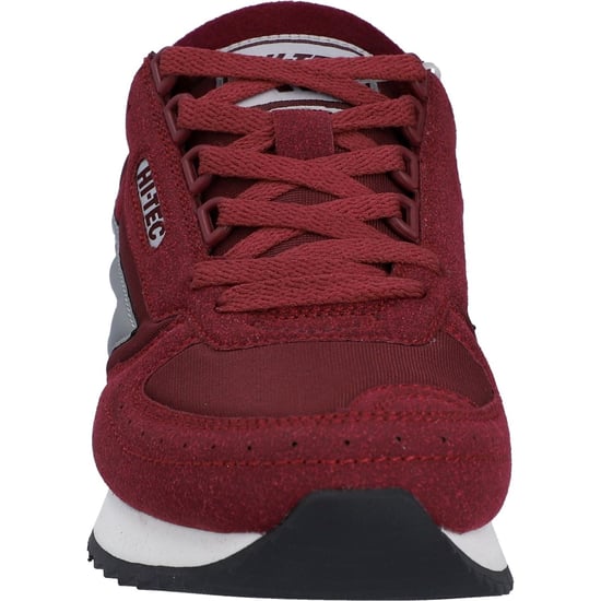 Hi-Tec Silver Shadow PU Wildleder/Polyester Herren Schnürschuhe in Kirsche - Image 3