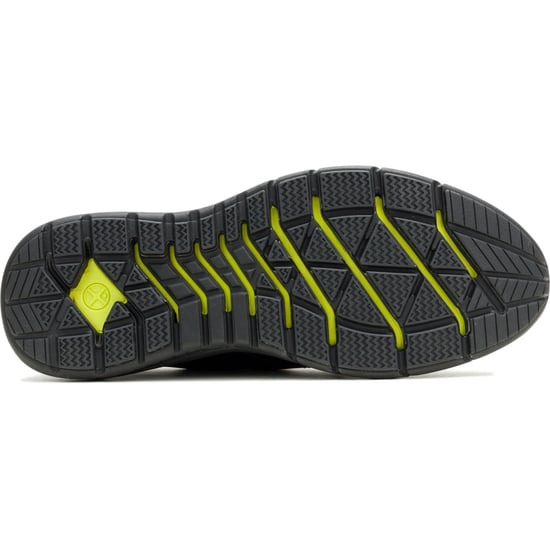 Hush Puppies Excel Leder Herren Schnürschuhe Schwarz/Schwarz - Image 3