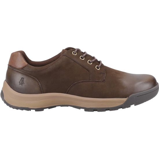 Hush Puppies Vinson Leder Herren Schnürschuhe Braun - Image 5