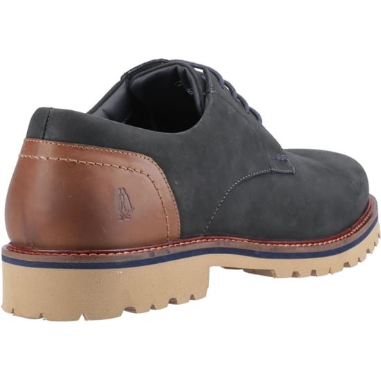 Hush Puppies Marcus Nubuk Herren Schnürschuhe in Marineblau - Image 2
