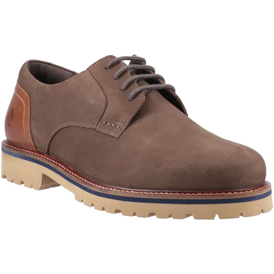Hush Puppies Marcus Nubuk Herren Schnürschuhe Braun - Image 1