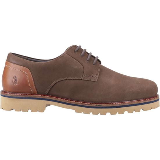 Hush Puppies Marcus Nubuk Herren Schnürschuhe Braun - Image 5
