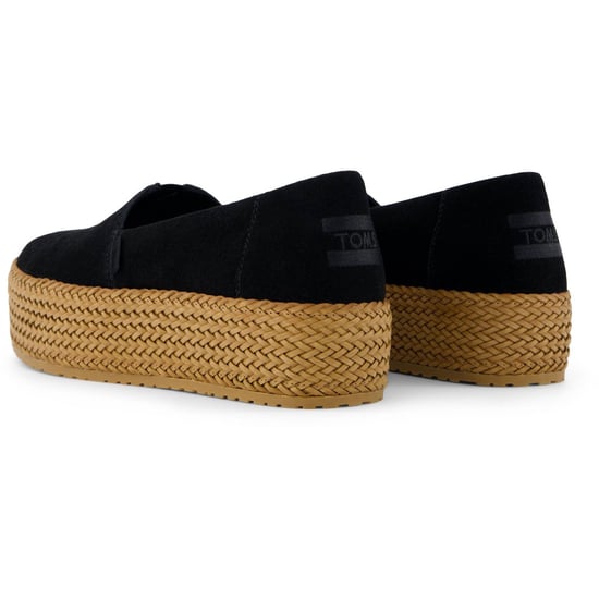 TOMS Valencia Damen Espadrilles aus schwarzem Leder - Image 2