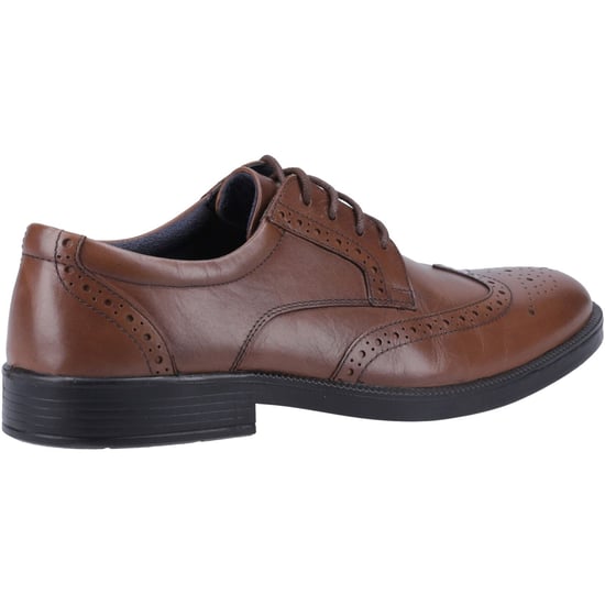 Hush Puppies Nolan Herren Brogues Schuhe aus braunem Leder - Image 2