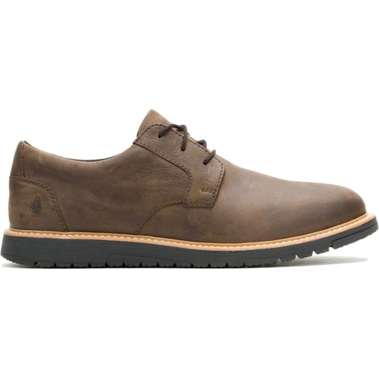 Hush Puppies JENSON MUDDY RIVER Leather Herren Braune Oxford-Schuhe - Image 6