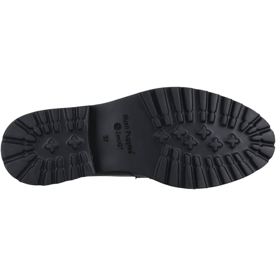 Hush Puppies Ginny Damen Schwarze Lederloafer - Image 3