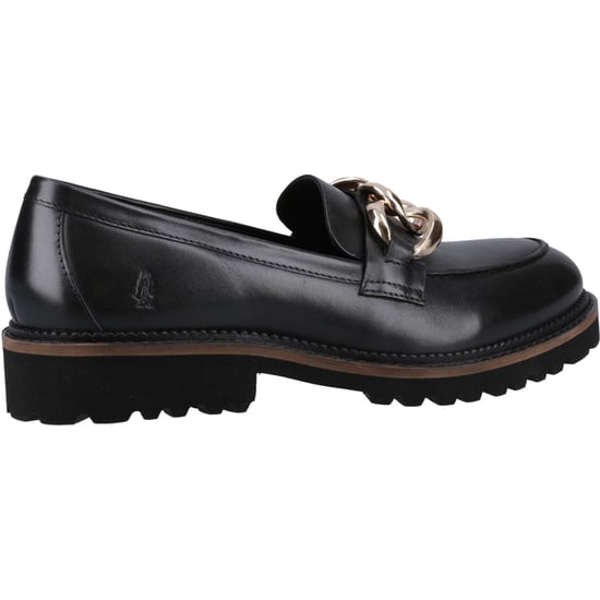 Hush Puppies Gianna Leder Damen Schwarz Slipper - Image 2
