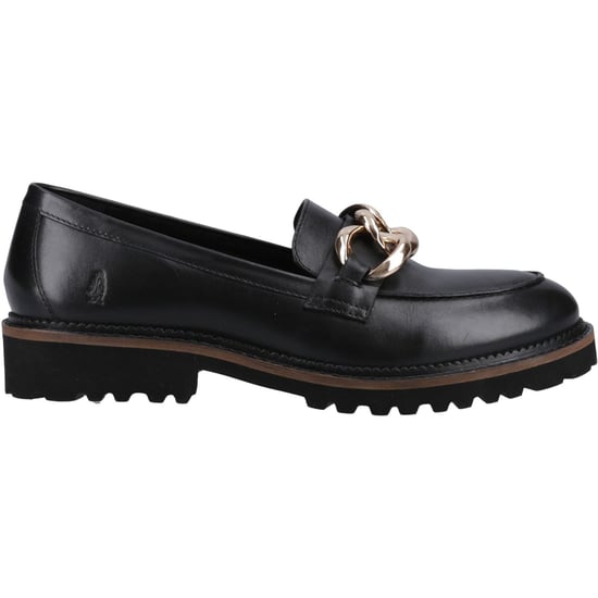 Hush Puppies Gianna Leder Damen Schwarz Slipper - Image 4