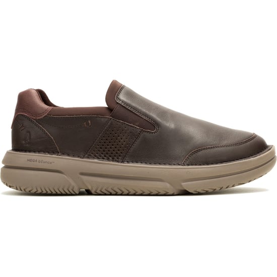 Hush Puppies Baylor Leder Herren Braun Slipper - Image 6