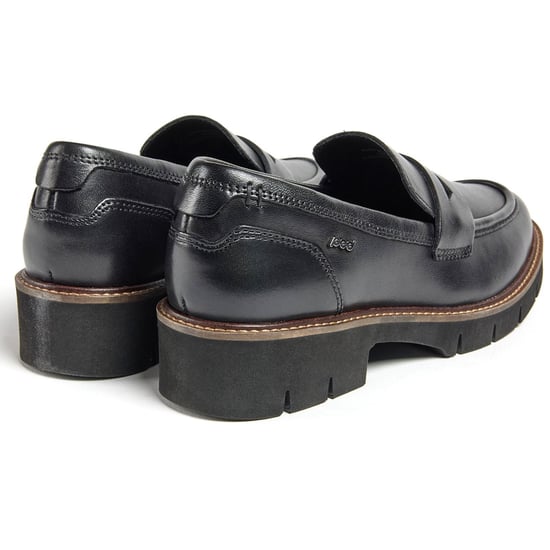 Pod Kaltin Damen Schwarze Lederloafer - Image 2