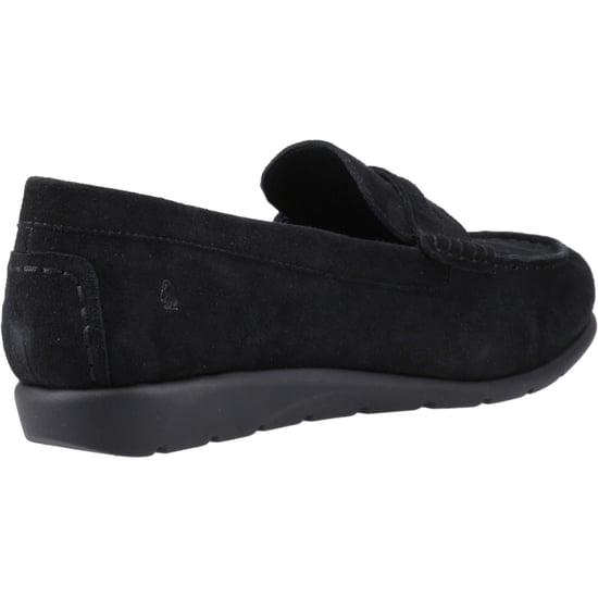 Hush Puppies Shelby Wildleder Damen Schwarz Slipper - Image 2