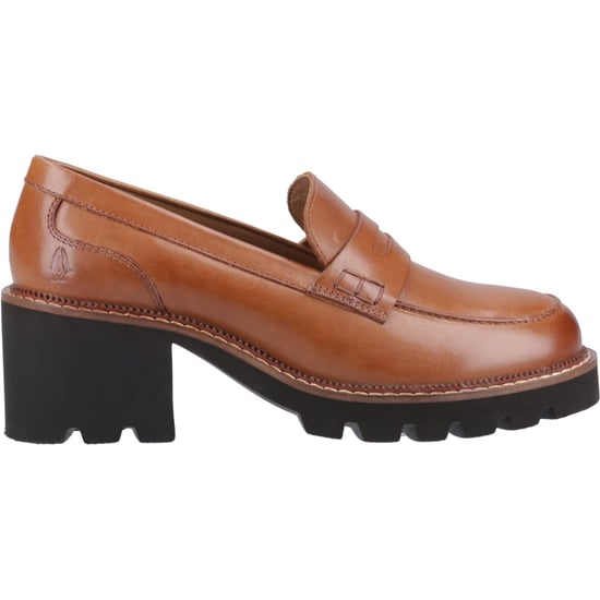 Hush Puppies Giavanna Leder Damen Tan Loafers - Image 5