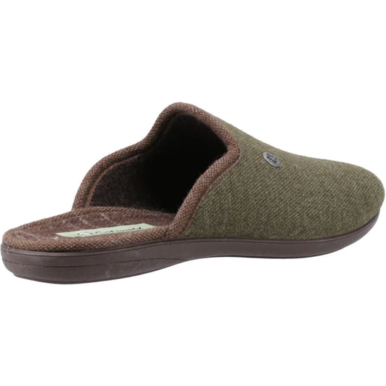 Cotswold Spelsbury Herren Pantoletten in Khaki - Image 2