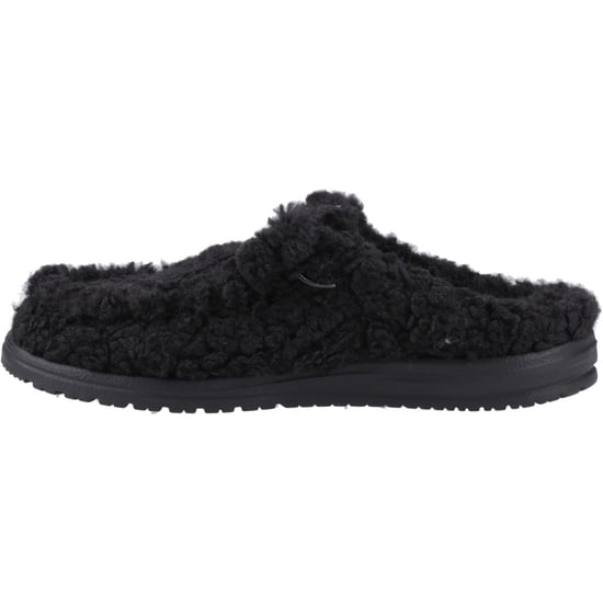 HEYDUDE Wally Polyester Herren Schwarz/Schwarz Clogs - Image 4