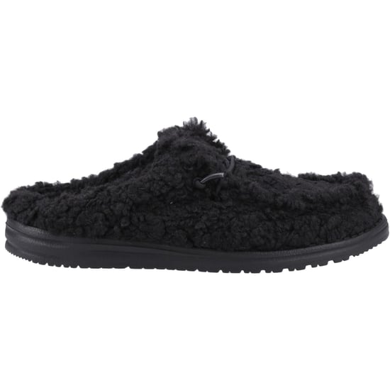 HEYDUDE Wally Polyester Herren Schwarz/Schwarz Clogs - Image 5
