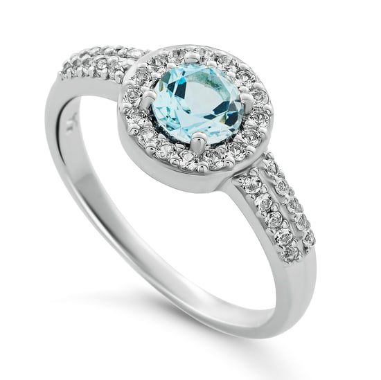 Orphelia 'Bristol' Damen 925 Sterlingsilber Set: Halskette + Ohrringe + Ring - Silber SET-7579/B - Image 2