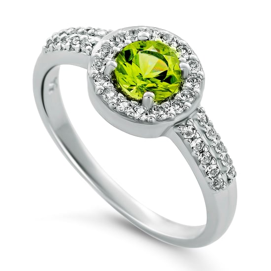 Orphelia 'Bristol' Damen 925 Sterling Silber Set: Halskette + Ohrringe + Ring - Silber SET-7579/G - Image 3