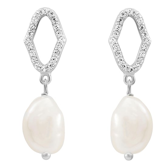 Orphelia 'Normandie' Damen 925 Sterling Silber Set: Halskette + Ohrringe + Ring - Silber SET-7574 - Image 2