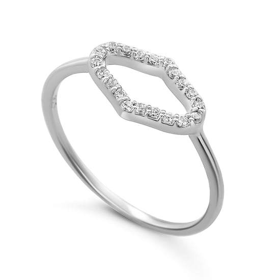 Orphelia 'Normandie' Damen 925 Sterling Silber Set: Halskette + Ohrringe + Ring - Silber SET-7574 - Image 3