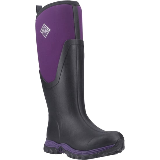 Muck Boots Arctic Sport II Tall Gummistiefel für Damen Schwarz/Acai Winterknöchelhöhe Stiefel - Image 1